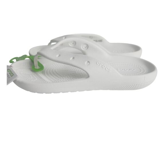 Crocs Classic Flip Flops White Men size 5 / Women 7 NWT - Picture 4 of 7
